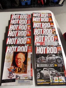 Hot Rod Magazine Lot Of 12 2014 Full Year January - December - Bild 1 von 24