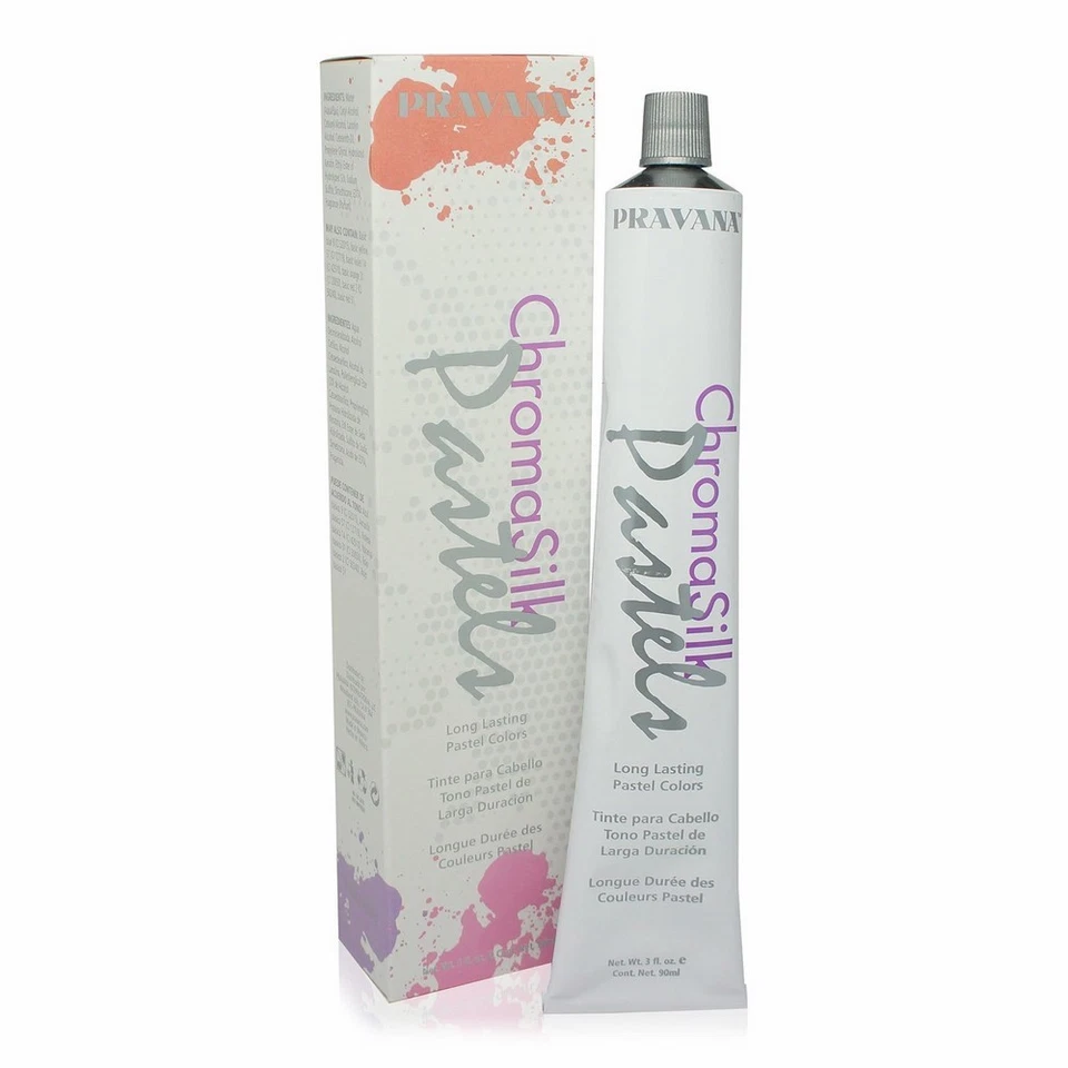 Pravana ChromaSilk Pastels Blissful Blue 3 Fl. Oz. Net 90ml