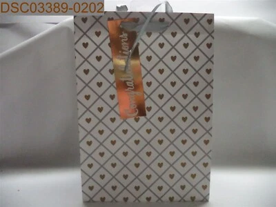 CANTIDAD = 6: Bolsas de regalo "Felicitaciones" American Greetings 7.09375"x3.9375"x10.03125" Foto 1 de 4