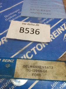 Juego De Juntas De Cárter Ford Victor Reinz 10-12966-01 Nuevo - Imagen 1 de 2