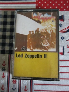 LED ZEPPELIN 2 ORIGINAL 1972 ATLANTIC RECORDS AUDIO CASSETTE ALBUM PAPER LABEL - Picture 1 of 6