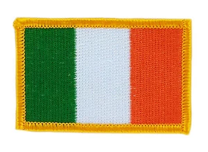 FLAGGE PATCH PATCHES IRLAND IRISCH BÜGELBILD LAND BESTICKT WELTFLAGGE - Bild 1 von 1