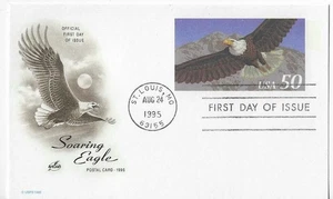 ArtCraft # UX219A Soaring Eagle Int'l Mail Card - Picture 1 of 1