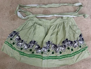 Vintage SCHÜRZE Kätzchen Kätzchen Katze Kochen Küche 60er Jahre Garnknäuel Damen - Bild 1 von 5