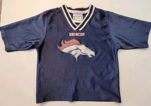 Vintage 1990s Dever Broncos NFL Kids Touchdown Club Football Jersey Child Size 6 - Picture 1 of 6