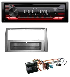 JVC CD DAB USB Bluetooth MP3 Autoradio für Peugeot 308 07-09 dunkelsilber - Bild 1 von 7