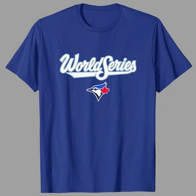 Toronto Blue Jays 2025 World Series Legend Logo TShirt - Multicolors, S-5XL - Image 1 of 4