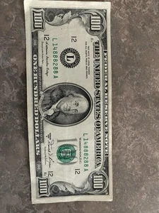 1981 100 Doller Bill - Picture 1 of 2