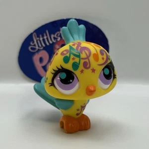 PEACOCK BIRD #2865 - Authentic Littlest Pet Shop - Hasbro LPS - Picture 1 of 4