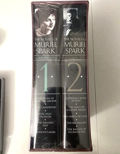 THE NOVELS OF MURIEL SPARK 2-Volume Slipcase Set Houghton Mifflin 1995 HC Sealed - Picture 1 of 6