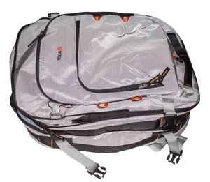 Tolaccea Reiserucksack, Handgepäck Rucksack Flugzeug, grau, 35-45L, erweiterbar - Bild 1 von 23