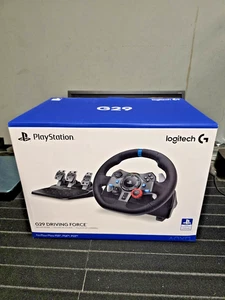 Logitech G29 Driving Force Racing Wheel - PS5 , PS4 , PS3 - Photo 1/6