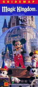Folleto de recuerdo de mapa guía de Walt Disney World Magic Kingdom #1 - Imagen 1 de 3