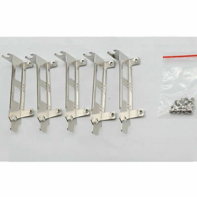 LSI 10 pcs Low Profile Brackets for Intel X520-DA2 X520-SR2 X520-LR2 X710-DA2