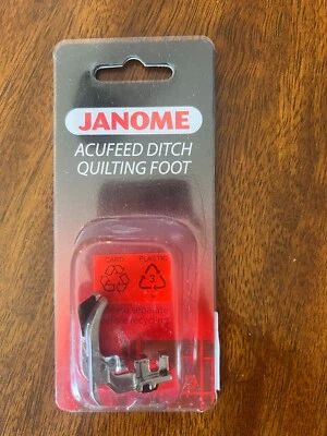 Janome вакуумная подача канава квилтинг ножка деталь # 846413006 - Изображение 1 из 2