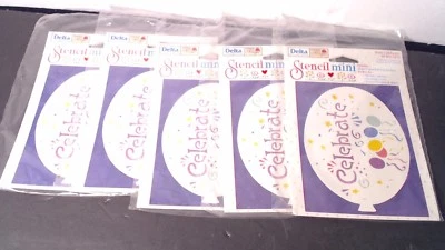 4 NIP Delta 模板迷你庆典设计 Marie Browning 4 1/2 x 5 3/4 — 第 1/2 张图片