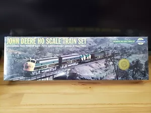 Athearn John Deere HO Scale Train Set Including Two Pewter Model D Tractors - Picture 1 of 8
