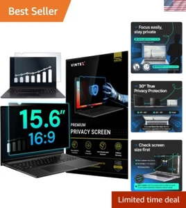 15.6'' Anti-Glare Privacy Screen Filter - Data Protection for Laptops & Monitors - Picture 1 of 11