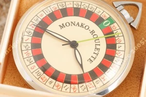 MONAKO-ROULETTE Vintage Russian USSR Ex Rare pocket watch RAKETA cal. 2609 NOS!! - Picture 1 of 6