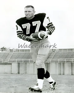 1960 Hal Patterson HOF Hamilton Tigre Gatos Imagen en Blanco y Negro 8 X 10 Foto - Imagen 1 de 1