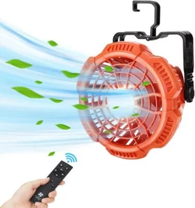 Portable Camping Fan for Black & Decker 20V Rechargeable Desk Tent Fan w/ Hook - Picture 1 of 7
