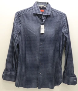 Isaia Miscellane Long Sleeve Button-up Men's Dress Shirt - Size 41 - Picture 1 of 9