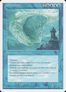 1x Leviathan - LP - Fourth Edition - SPARROW MAGIC mtg - Picture 1 of 1