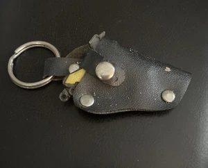 Luger Pistol (Toy) Key Chain! With Leather Carrying Case Keychain! - Picture 1 of 3