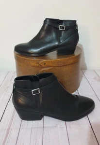 DIANNA FERRARI BLACK BOOTS ~ Size 8.5 - Picture 1 of 24