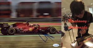 Oliver Bearman signed photo 8x10 exact proof ACOA autograph F1 Formula 1 Ferrari - Picture 1 of 5