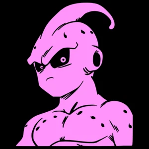 Dragon Ball Z Majin Kid Buu Sticker Vinyl Decal Windows, Cars, Walls,Bottles etc - Picture 1 of 4