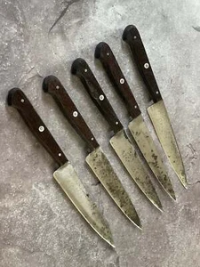 Vintage French Knife Set 5x Made in France 🇫🇷 1584 - Picture 1 of 12