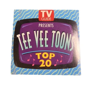 TV Guide TeeVee Toons Top 20 CD Sealed 90s TV Show Theme Songs Soundtrack Rare - Imagen 1 de 2