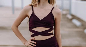 Werk girls reverence top cabernet size: L - Picture 1 of 6