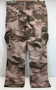 Pantaloni da caccia CABELA'S uomo 40 reg marrone poliestere cargo flanella - Foto 1 di 13