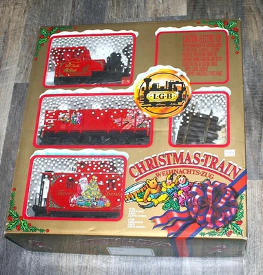 LGB 72555, G SCALE, 1995 Christmas Train Partial Set (Sold As-Is) - Image 1 of 4