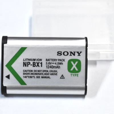 Sony NP-BX1 Battery for Sony Cyber-Shot DSC-RX100 RX100 RX1 BX1 - Bild 1 von 4