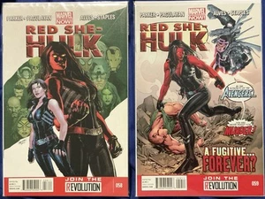Red She-Hulk #58 And #59 (Marvel Comics December 2012 To January 2013) 2 Comics! - Picture 1 of 1