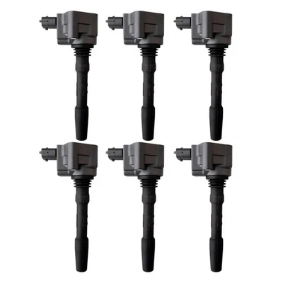 6Pcs Ignition Coils 288233 For Maserati Ghibli Quattroporte 2014+ Levante 2017+ - Image 1 of 4