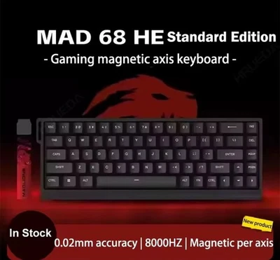 Madlions Mad68 HE 8K Mechanical Keyboard - Wired 68% Gaming Keyboard - Image 1 of 4