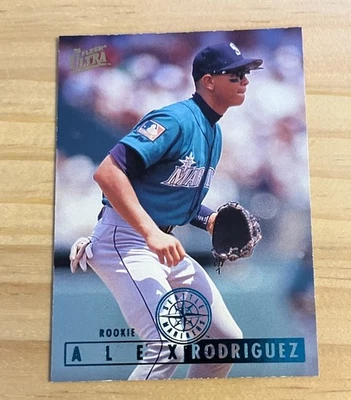 1995 Fleer Ultra Baseball Alex Rodriguez Rookie #331 Seattle Mariners Yankees NM - Image 1 of 2