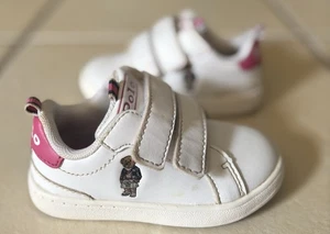 Tenis Polo Ralph Lauren Heritage Court Bear para niños talla US5 UK4.5 14CM - Imagen 1 de 9
