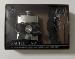 Garter Flask Wild Eye Designs BRAND NEW - Picture 1 of 2