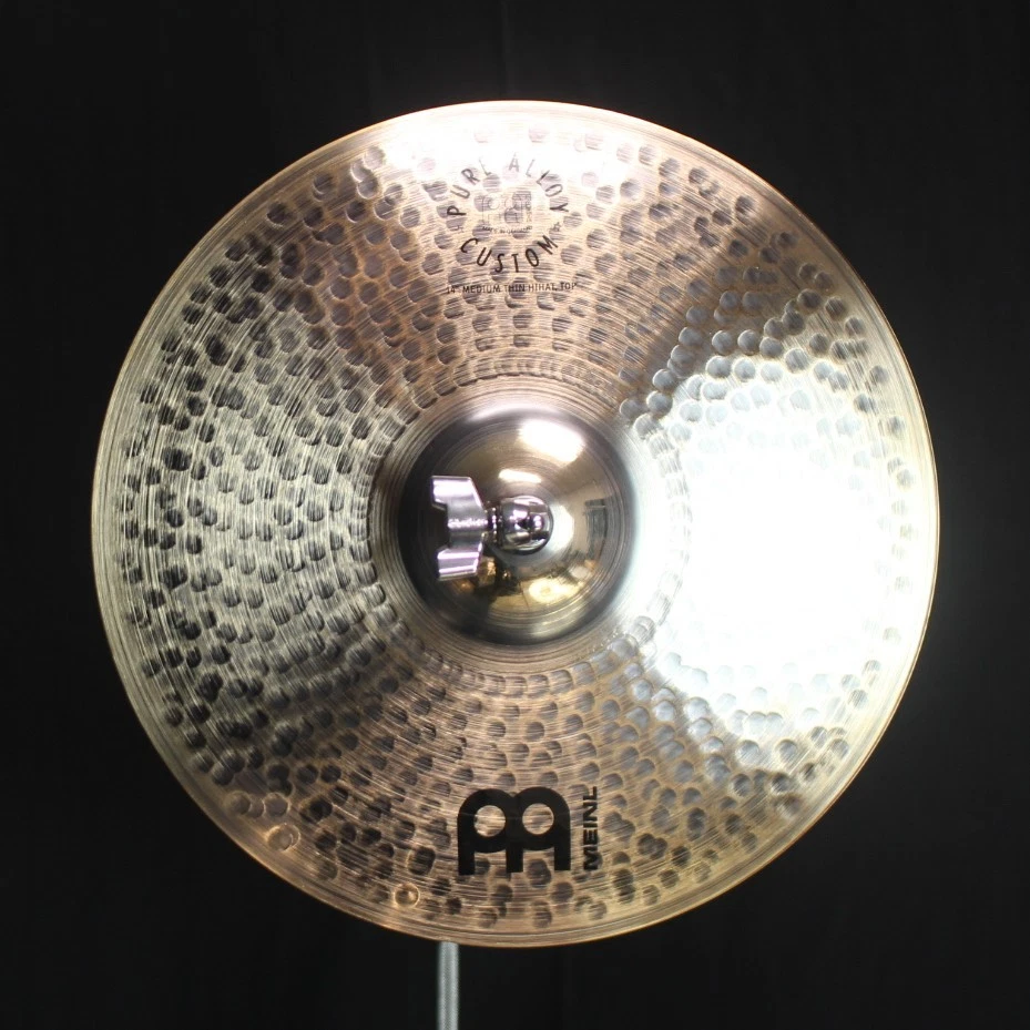 Sombreros Meinl 14" de aleación pura personalizados medianos delgados - 965 g/1092 g (video demostración) Foto 1 de 1
