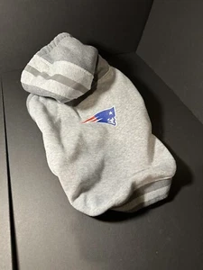 New England Patriots Hooded Sweatshirt with Reflection for your Patriot Dog Fan - Picture 1 of 8