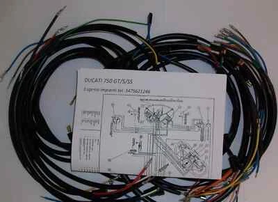 IMPIANTO ELETTRICO DUCATI 750 GT/S/SS - 900 SS MOTORBIKE - CAB 211 - Image 1 of 2