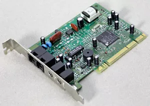 HAWKING DUAL MODE PCI INTERNAL DATA FAX VOICE MODEM - Imagen 1 de 4
