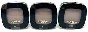 (3) Loreal Colour Riche Mono Eye Shadow 0.12 oz Ea Sealed 207 - Pain Au Chocolat - Picture 1 of 3