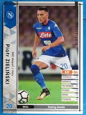 Panini WCCF 172/272 2017-2018 Piotr Zielinski Japan Pre-Owned - Image 1 of 2