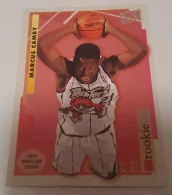 1996-97 Fleer Ultra #G-267 Marcus Camby Rookie Gold Medallion Basketball Card - Image 1 of 2